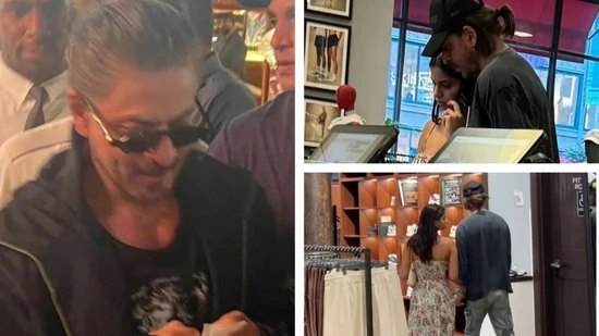 Shah Rukh Khan, Suhana Khan in New York for pre-production prep of their movie King? Pics of their outing surface online